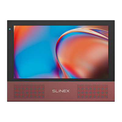 картинка Slinex Sonik-7 Cloud цвет черный. 7" AHD Видеодомофон с переадресацией входящего вызова от компании Intant